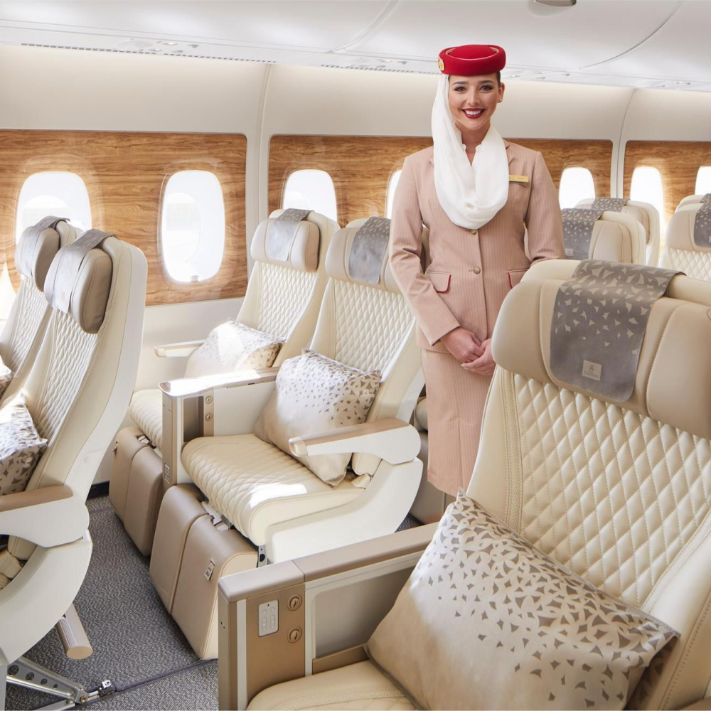 Emirates представляет новые кресла премиального экономкласса