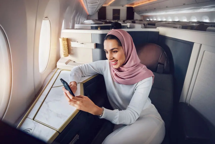 Пассажиры Etihad Airways смогут бесплатно обмениваться сообщениями в мессенджерах