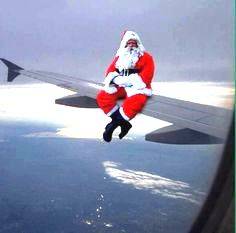 Пассажиров Virgin Australia навестил Санта-Клаус