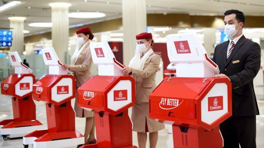 В Emirates добавляют, что «новые порталы подойдут пассажирам эконом-, бизнес- и первого классов с двумя или меньшим количеством мест багажа»