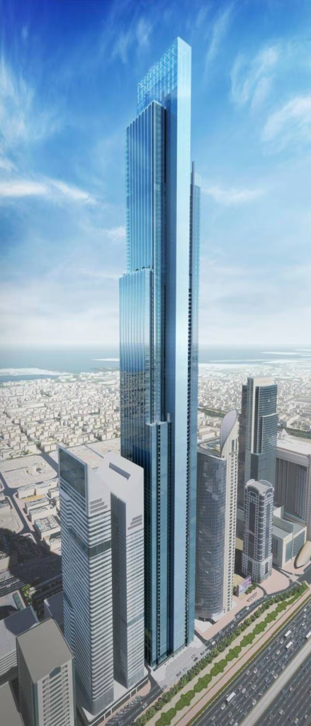 В Дубае построят второй по высоте небоскреб в мире с отелем 7*